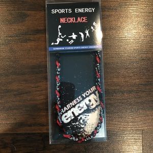 Sports energy necklace